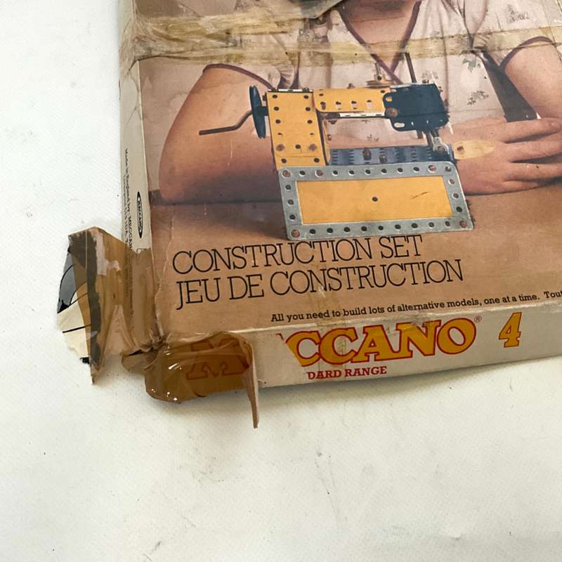 Vintage Meccano set 4 (incomplete)