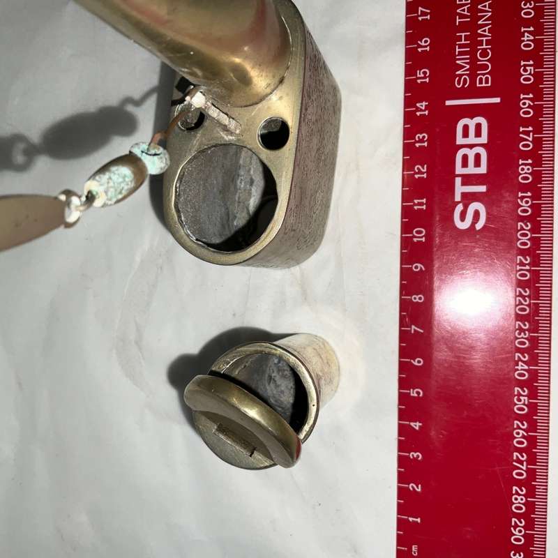 Chinese water pipe (incomplete) -  accessory for man cave, pub or bar.