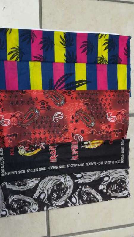 Buffs Assorted minimum 20 face masks bandana buff stretch material tube seamless