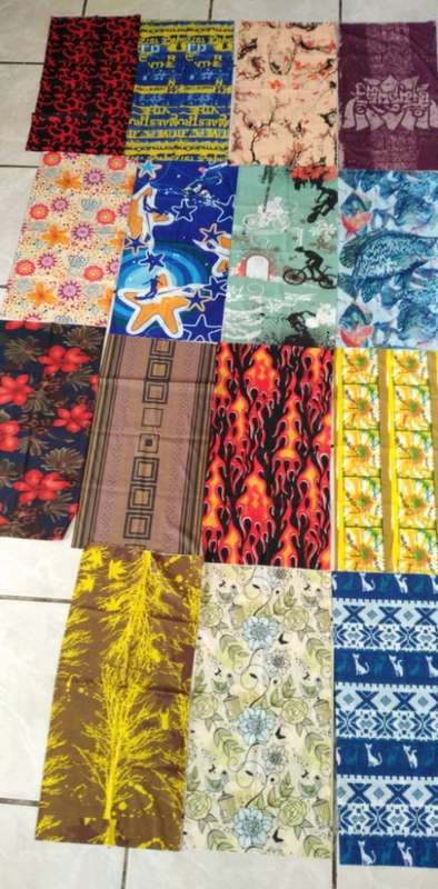 Buffs Assorted minimum 20 face masks bandana buff stretch material tube seamless