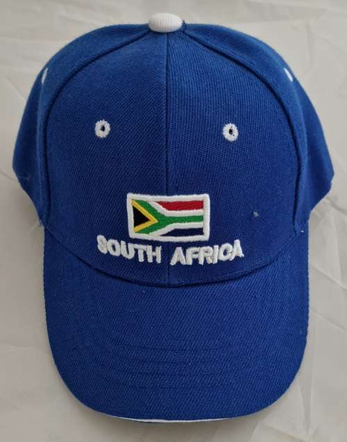 South Africa Flag Baseball cap Blue