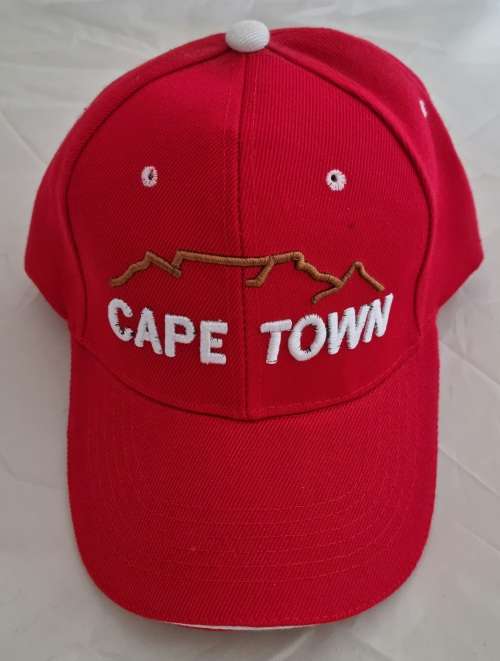 Cape town Baseball cap Red