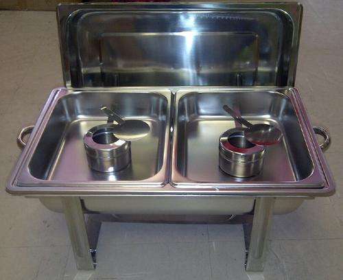 Chafing Dish  Double Bowl stainless Steel