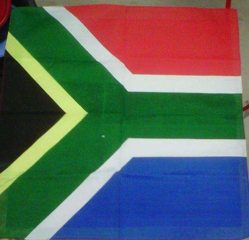 Bandanna SA Flag bandana South African cotton banadana scarf 55cm x 55cm