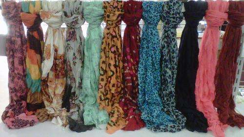 Scarves wholesale minimum 20 Leopard print assorted large scarf - karas