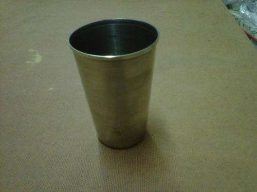 Stainless Steel Glass Tumbler 7cm diameter x 9,5 cm high