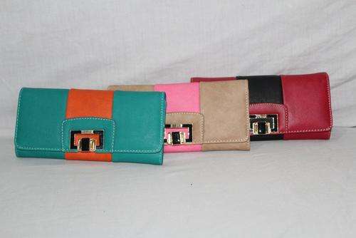 Ladies wallet and purse assorted colours