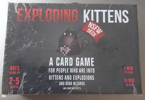 Exploding kittens NSFW deck