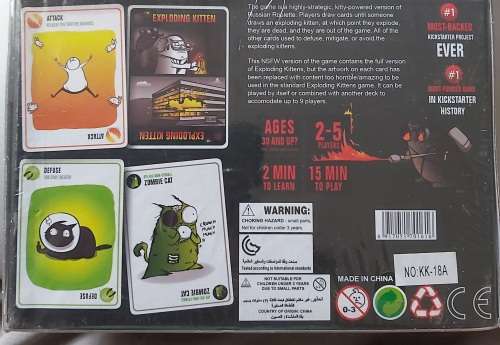 Exploding kittens NSFW deck
