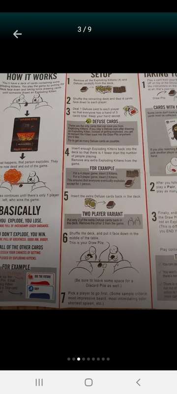 Exploding Kittens card game