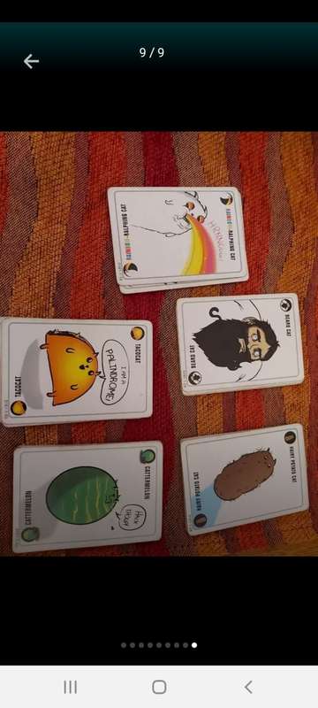 Exploding Kittens card game