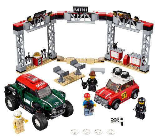 LEGO® Speed Champions 75894 1967 Mini Cooper S Rally and 2018 MINI John Cooper Works Buggy