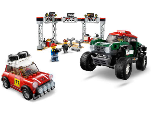 LEGO® Speed Champions 75894 1967 Mini Cooper S Rally and 2018 MINI John Cooper Works Buggy
