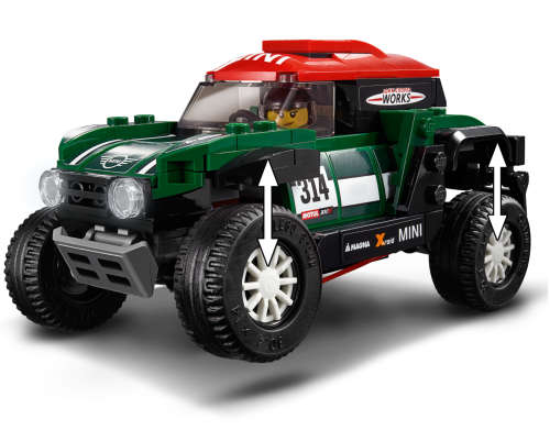 LEGO® Speed Champions 75894 1967 Mini Cooper S Rally and 2018 MINI John Cooper Works Buggy