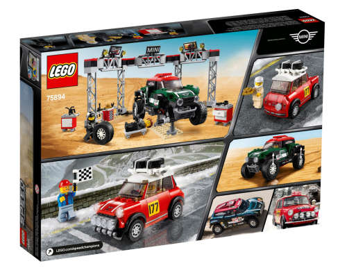 LEGO® Speed Champions 75894 1967 Mini Cooper S Rally and 2018 MINI John Cooper Works Buggy