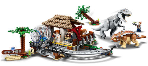 LEGO® Jurassic World Indominus Rex vs. Ankylosaurus 75941