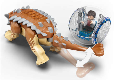 LEGO® Jurassic World Indominus Rex vs. Ankylosaurus 75941
