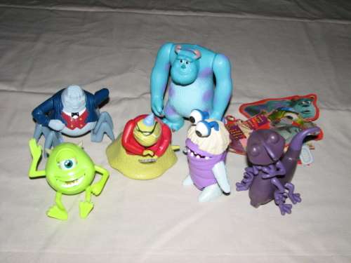 Monster Inc Happy Meal Set