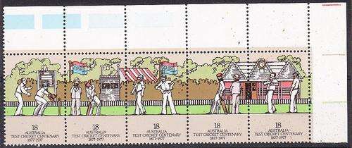 Australia  1977  (5) **  Test Cricket Centenary