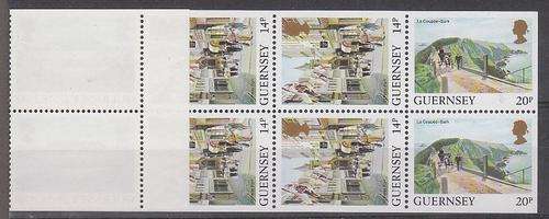 Channel Islands 1989 Booklet Pane (301;308 + 310) **
