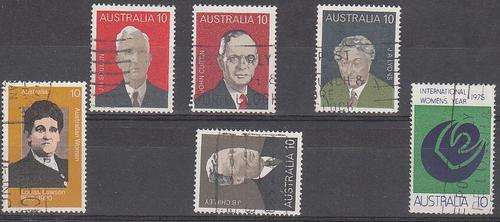 Australia  1975  (6) used