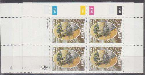 Namibia & SWA  1986  Set of 4 Contr. Blks.  ** um