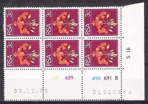 Republic of South Africa  1975-11-03  C/B  B **
