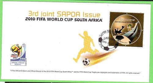 Botswana & Bechaunaland  3rd joint SAPOA Issue  FDC 2010