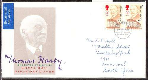 Queen Elizabeth II 1990 FDI Thomas Hardy