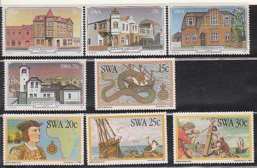 Namibia & SWA  1981-2  (8) **