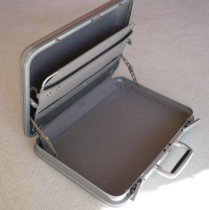 SAMSONITE Attache BRIEFCASE ALUMINIUM