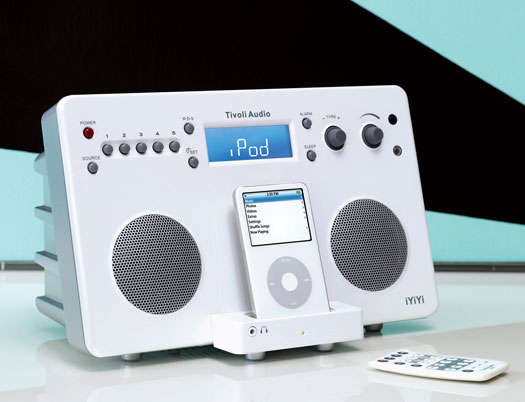 Tivoli iYiYi iPod player and radio (White) - very good condition