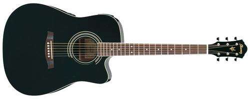 Ibanez V72ECE - BK Acoustic/Electric Guitar
