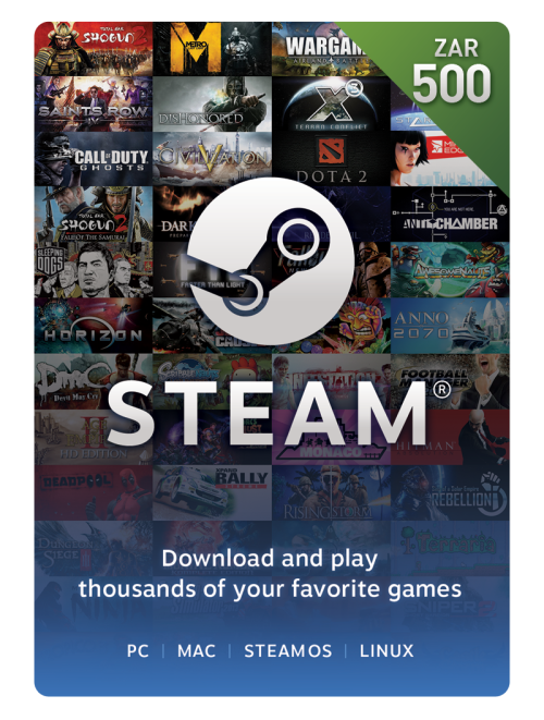 R500 Steam Voucher