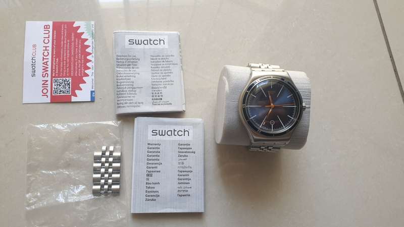 Men`s Swatch watch (Irony)