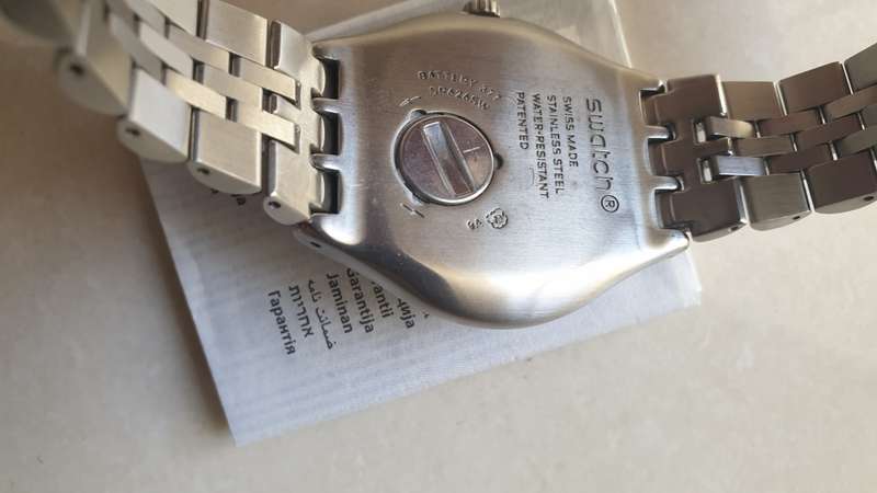 Men`s Swatch watch (Irony)