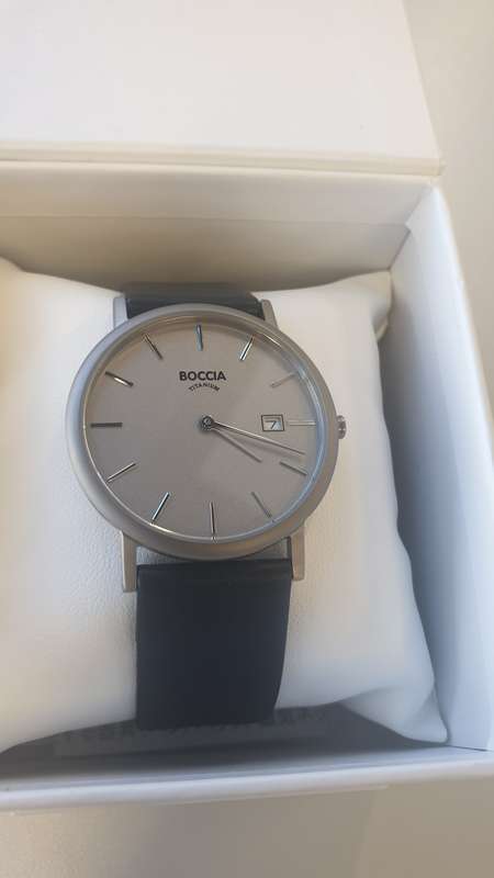 Boccia Titanium Men`s Watch
