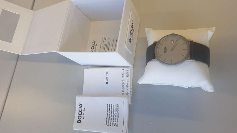 Boccia Titanium Men`s Watch