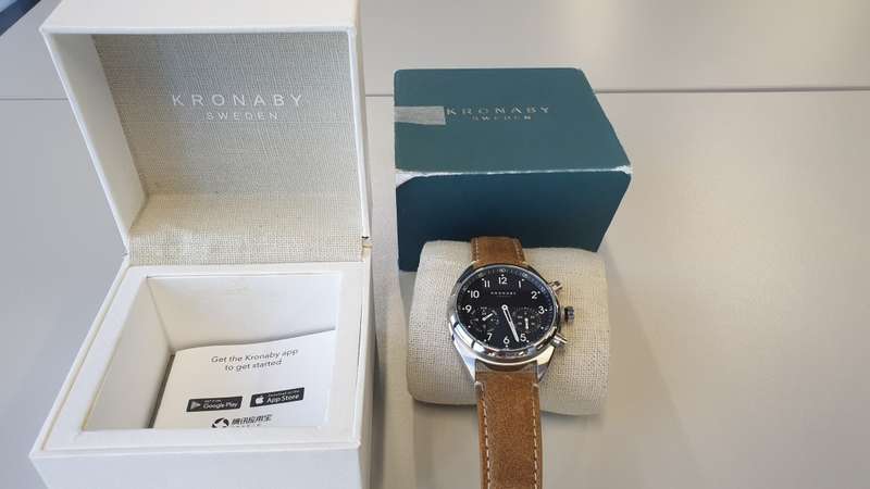 Kronaby (Sweden) Apex Hybrid Men`s Watch [Imported]