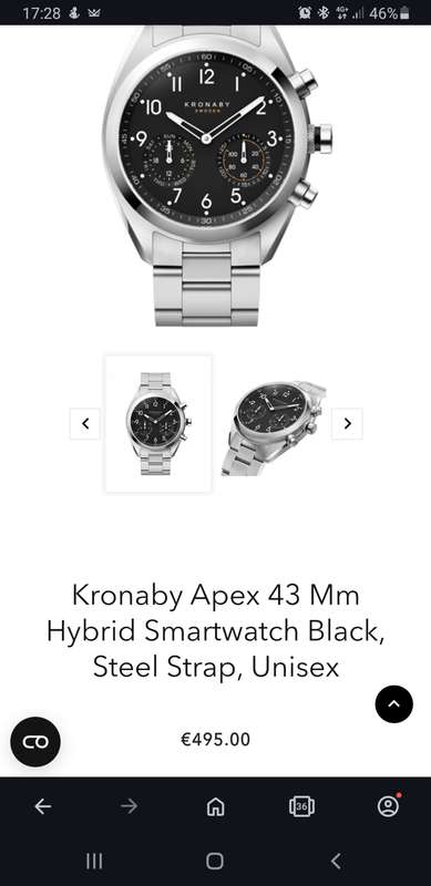 Kronaby (Sweden) Apex Hybrid Men`s Watch [Imported]