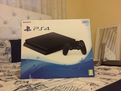 SONY PS4 SLIM LINE JET BLACK