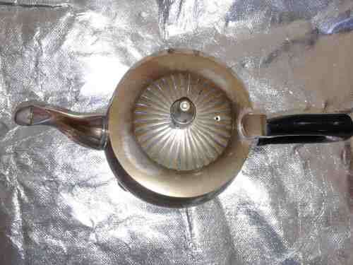 VINTAGE SILVER PLATED KETTLE