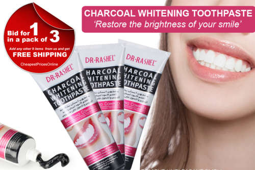 Restore Your Smile With A Detoxing Charcoal Whitening Toothpaste