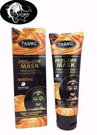 FASMC -BLACK PEEL OFF MASK-MINERAL-BLACK MASK