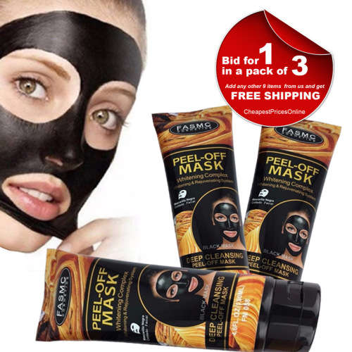 FASMC -BLACK PEEL OFF MASK-MINERAL-BLACK MASK