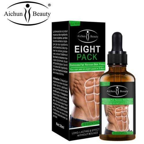 Eight Pack Abdominal Fat Burning Essential Oil