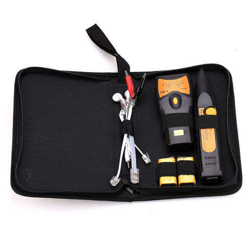 TM-8 Multi-Purpose Network Lan Cable Tester Meter RJ45 RJ11 Wire Tracer Checker