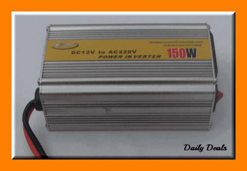 150W POWER INVERTER WITH USB SOCKET