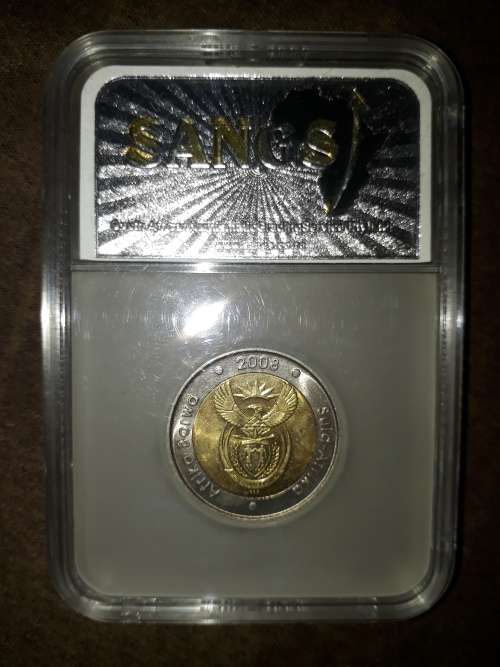 Mandella 90th Birthday Graded coin
