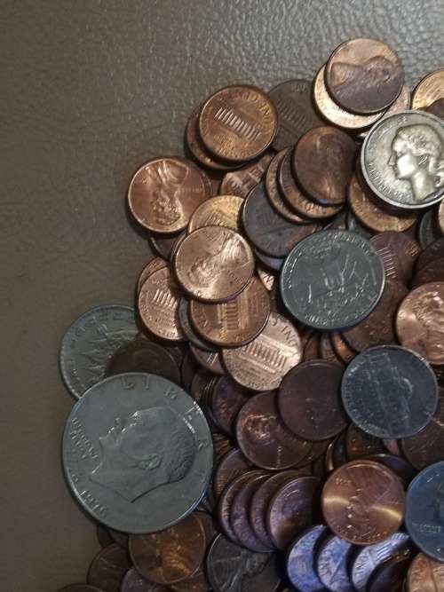 USA coins mixed